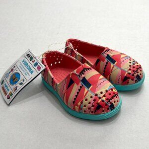 NWT Native Shoes Verona Snapper Red/Cabo Blue/ Biggie Shoe